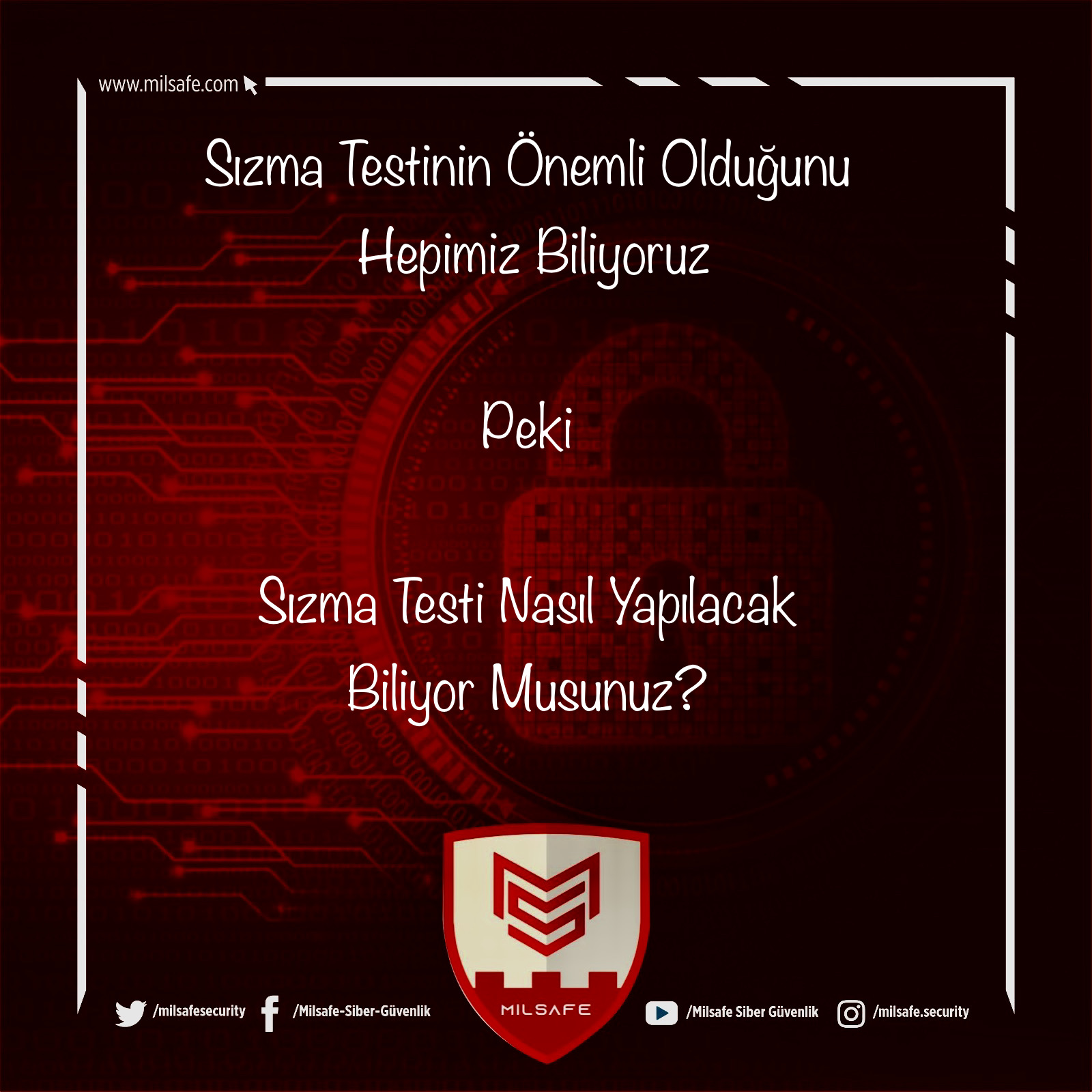 Neden Manuel Sızma Testi?